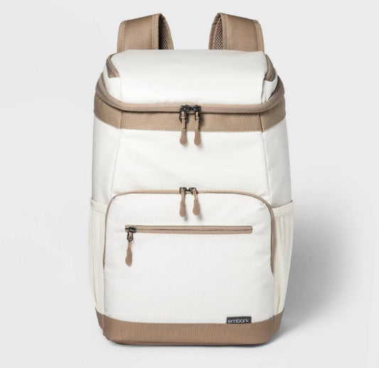 Soft Sided 18qt Backpack Cooler Tan
- Embark